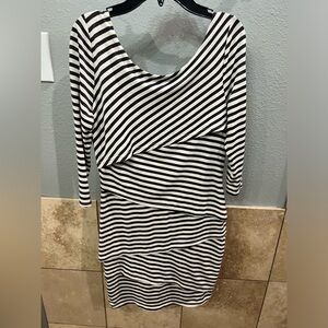 Ina striped mini dress size M
